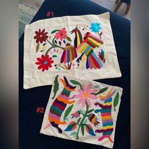 Otomi set of 2 pillow cases